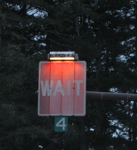 wait sign